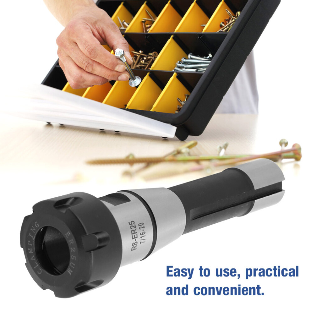 Professional R8-Er25 Collet Chuck Setup With Reliable Spanner Wrench 9481334723000