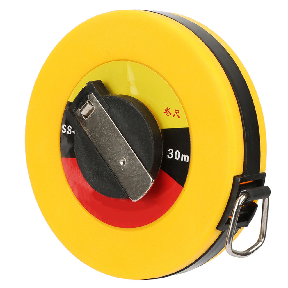 30M Fiberglass Tape Measure For Surveying With Ergonomic Grip Design 9421334723495