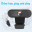 Webcam 1080P con microfono USB 45 regolabile HD per PC 4