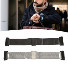 2 Stück Metall-Mesh-Uhrenarmband 22 mm für Watch D, 8,66 Zoll