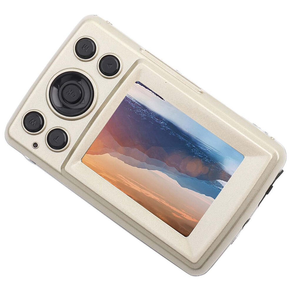 Mini Outdoor Hd Camcorder: 5Mp 720P Video 4X Zoom 2.4In Screen Gold 9341334724554
