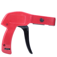 Kabelbinderpistole 2,4–4,8 mm Nylon, Rot/Schwarz, 2-in-1