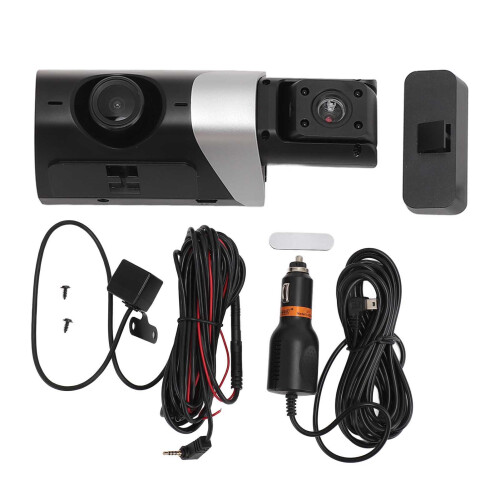 Dash Cam a 3 canali nera schermo da 3.0 pollici 32GB 1