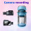 Dash Cam a 3 canali nera schermo da 3.0 pollici 32GB 5