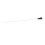 Music baton professional 1pc with resin handle - Black 8