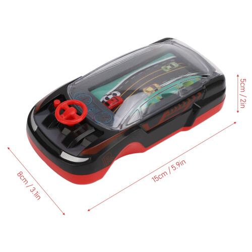 Handheld-Rennwagen-Spiel 15 x 8 x 5 cm 3x AAA 1