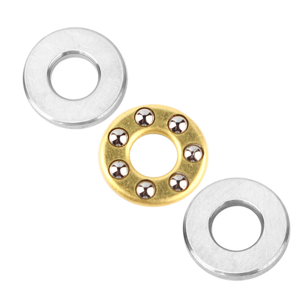 3X8x3.5mm High Precision Thrust Ball Bearings 10Pcs Ideal For Equipment 4911334728415