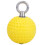 Lightweight Yellow Pull Up Ball with Non-Slip Elastic Plastic Grip 12