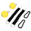Lightweight Yellow Pull Up Ball with Non-Slip Elastic Plastic Grip 1