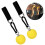 Lightweight Yellow Pull Up Ball with Non-Slip Elastic Plastic Grip 15
