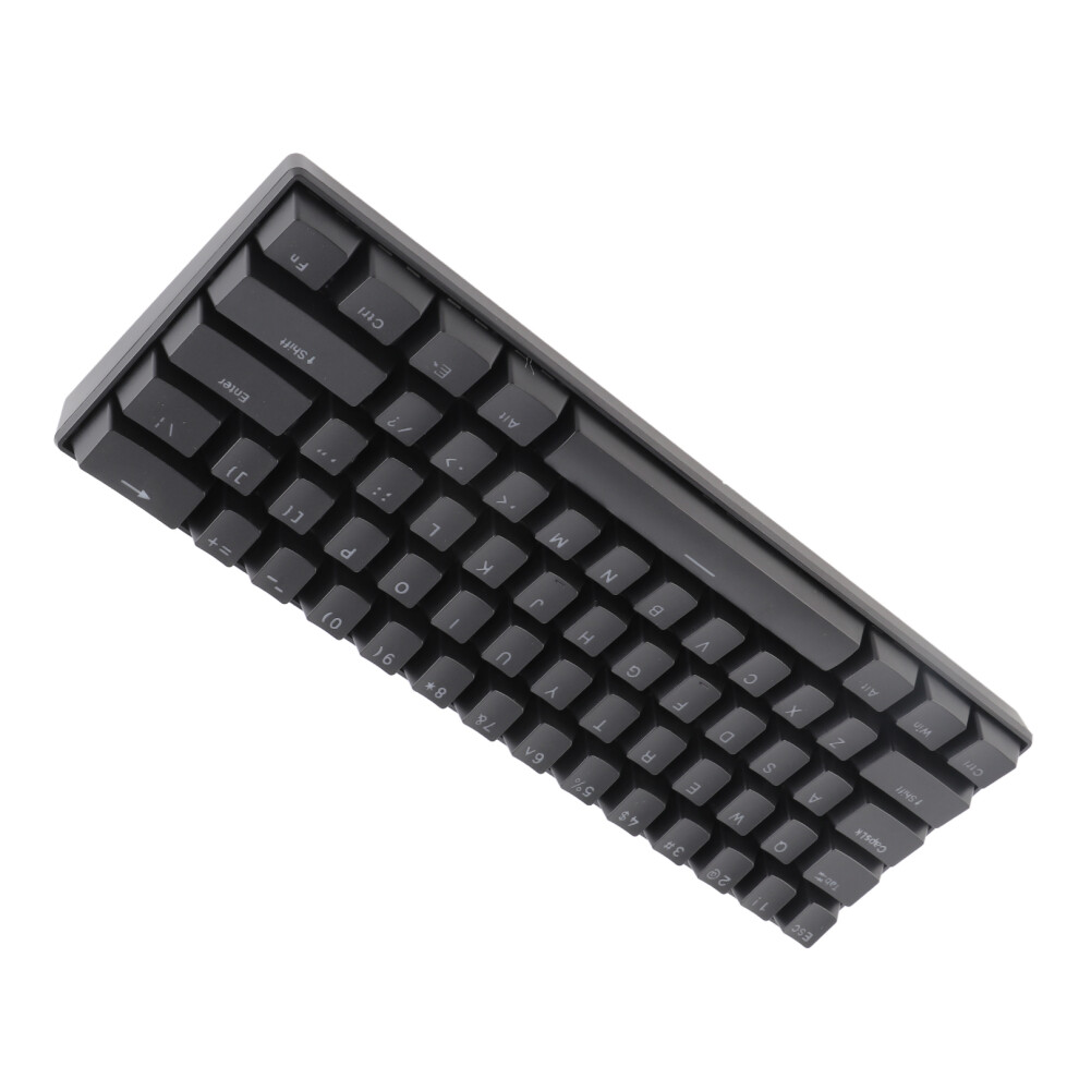 RGB Wired Mechanical 61 Key Keyboard Two Color Injection Mold 61-Key Layout