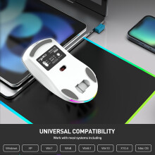 T26 mouse wireless 650mAh nero 12,2x6,5x3,8cm