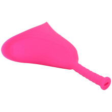 Travel Essential: Pink Silicone Urinal Funnel for Women - Compact & Durable