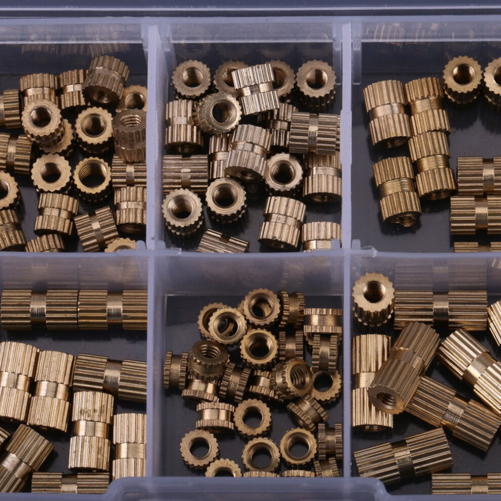 High-Quality Corrosion-Resistant Brass Nuts Array With Portable Case Multi-Size 4961334731373