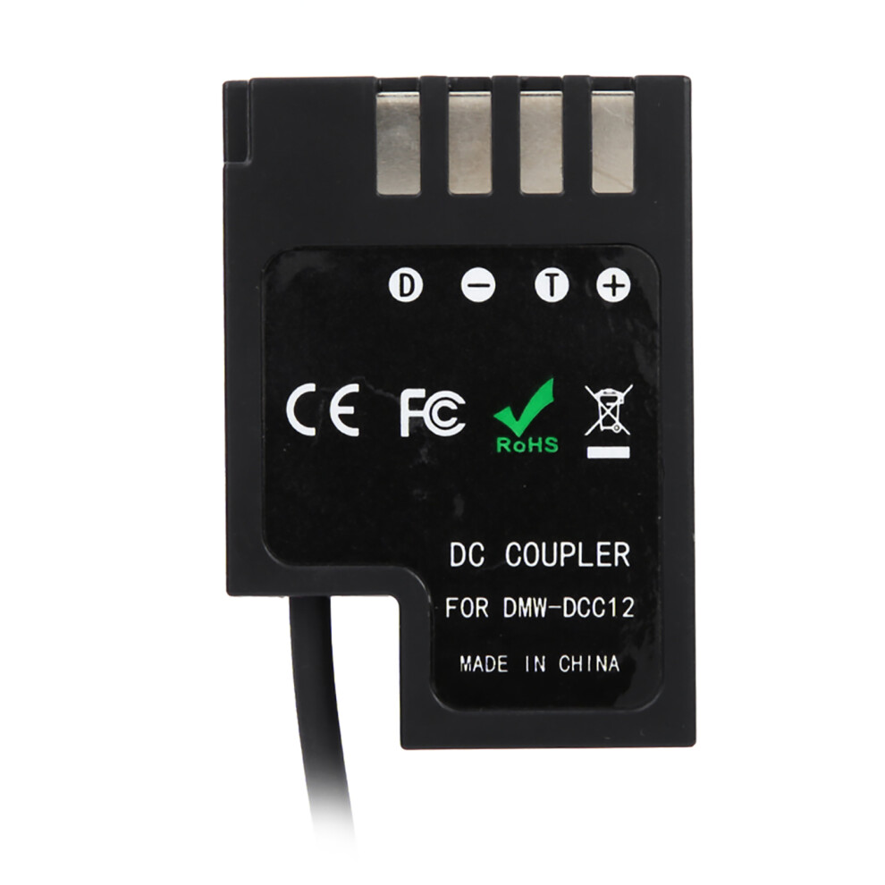 Replace Battery Adapter For Gh3 Gh4 Gh5 Gh5s Dummy Power Supply 12V/7.4V 9411334733921