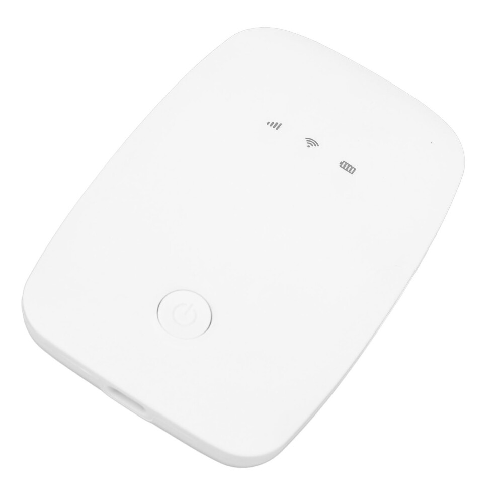 4G Lte Mobile Hotspot Wifi Router 150Mbps Connects 10 Devices 2100Mah White 6951334735981
