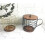 Large Capacity Iron Coffee Pod Holder with Wooden Base, Black 12