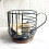 Large Capacity Iron Coffee Pod Holder with Wooden Base, Black 7