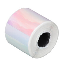 Etichetta adesiva termica rotonda 30x30 mm a colori 160 pezzi
