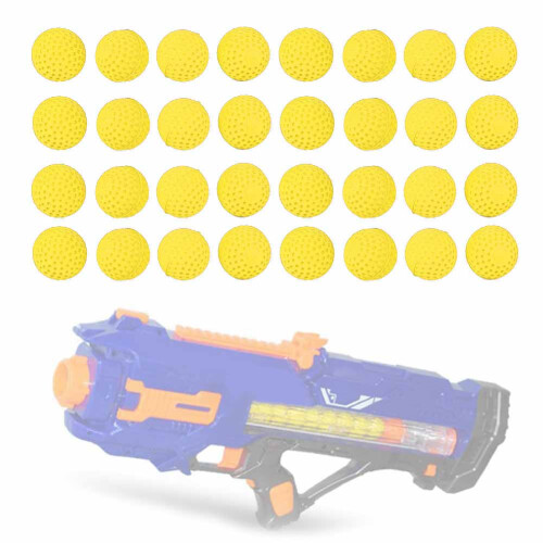 Yellow EVA Soft Bullets (100PCS) for Toy Gun Long Range Shots 2