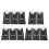 11pcs Stainless Steel Circular Knitting Needles Set - 65cm, Multi Sizes 2