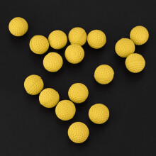 Yellow EVA Soft Bullets (100PCS) for Toy Gun Long Range Shots