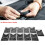 11pcs Stainless Steel Circular Knitting Needles Set - 65cm, Multi Sizes 11