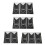 11pcs Stainless Steel Circular Knitting Needles Set - 65cm, Multi Sizes 1