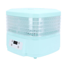 Adjustable Temp Food Dehydrator Machine, 6 Trays, 200W, 72H Timer