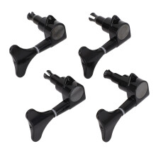4R Bass Stimmwirbel, schwarzes Metall, versiegeltes Ersatzteil