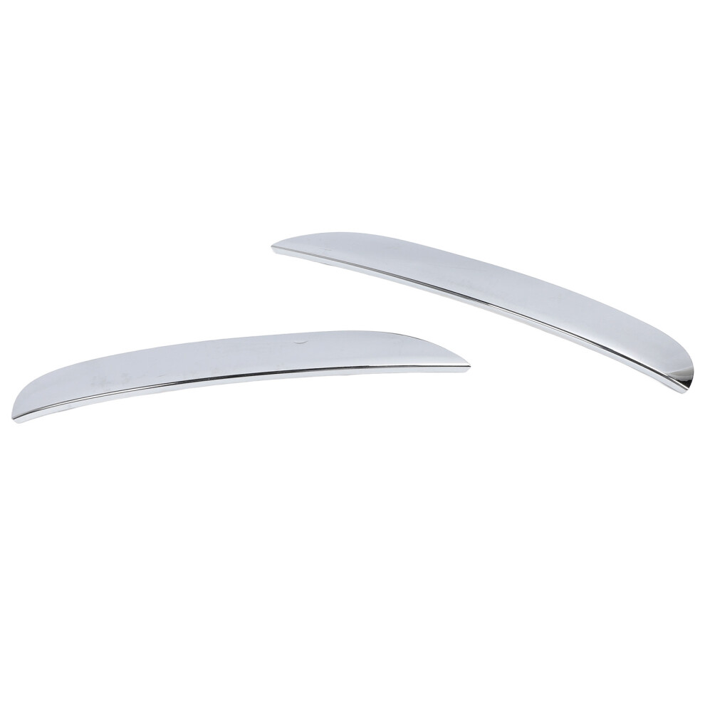 Chromed Front Bumper Moulding Trim For 7 Series F01 F02 F04 2008-2015 9381334740536