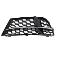 Chrom-Grill für Nebelscheinwerfer A3 S3 2017-2019 Links