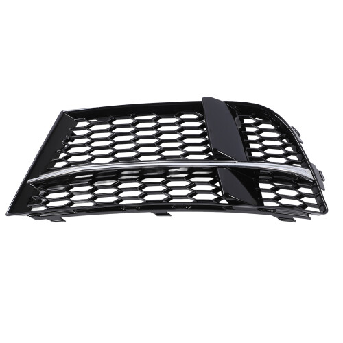Chrom-Grill für Nebelscheinwerfer A3 S3 2017-2019 Links