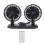 USB-Auto-Ventilator mit zwei Köpfen, 12V, 360 Rotation, 2-Geschwindigkeiten 3