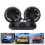 USB-Auto-Ventilator mit zwei Köpfen, 12V, 360 Rotation, 2-Geschwindigkeiten 6