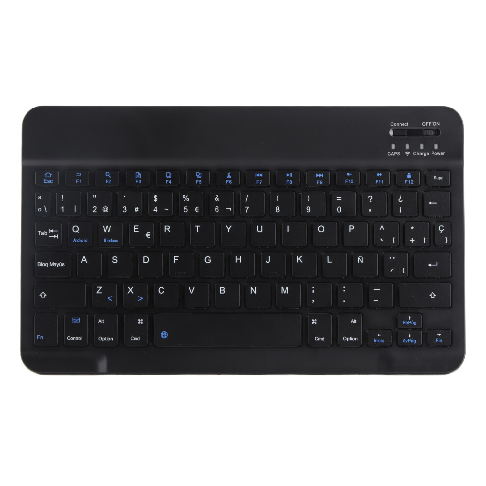 Energy Saving Spanish Bluetooth Keyboard With Built-In Battery & Touchpad 8421334746815