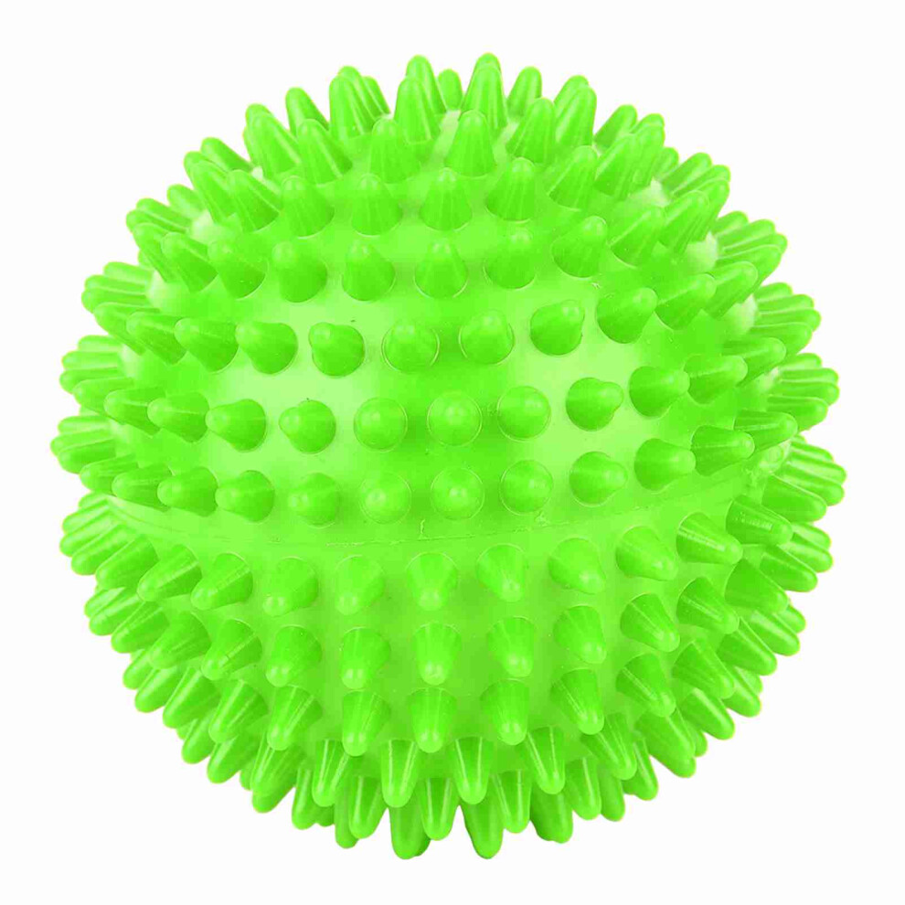 Green Spiky Massage Ball 9Cm: Pain Relief & Muscle Relaxation Tool