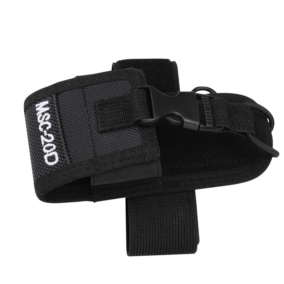 Nylon Arm Bag For Msc 20D Walkie Talkie With Adjustable Armband Red 7621334748203
