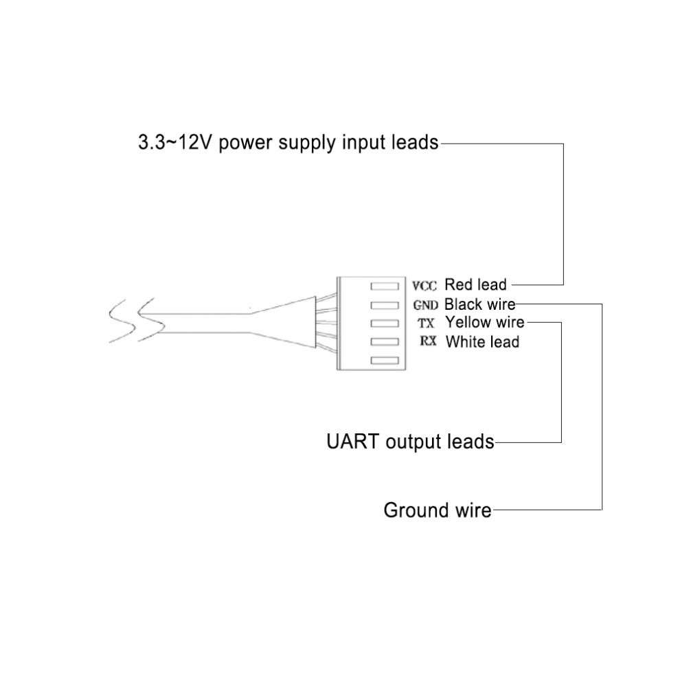 Xkc Ds1603l.v1 Ultrasonic Liquid Level Sensor Non-Contact Uart 1Mm Resolution 4931334748985