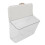 Panier mural transparent de 4 L 30,5x20x13cm 15