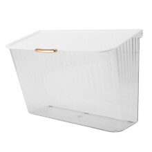 Transparenter 4-Liter-Wandkorb 30,5 20 13 cm