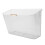 Panier mural transparent de 4 L 30,5x20x13cm 1