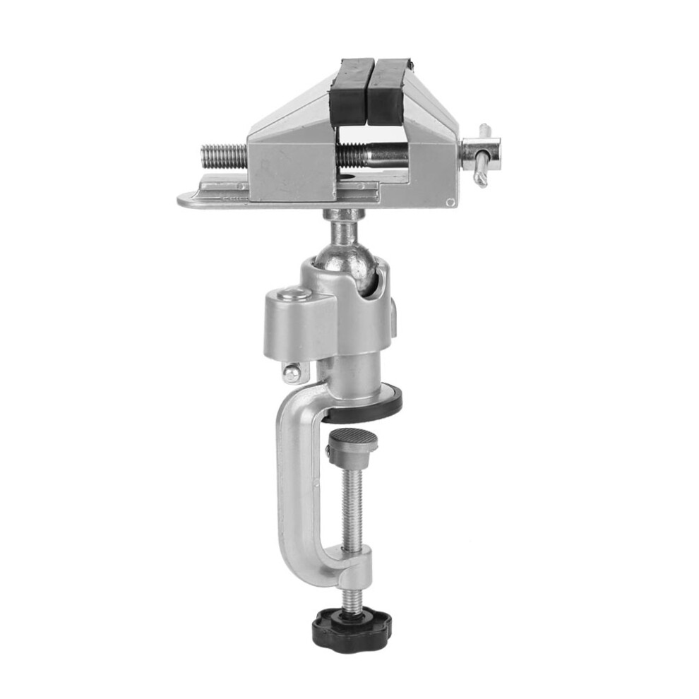 Versatile 360 Table Vise: Aluminum Rubber Jaws Perfect For Workshops 5091334751725