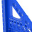 Regla triangular de aluminio transportador azul 11
