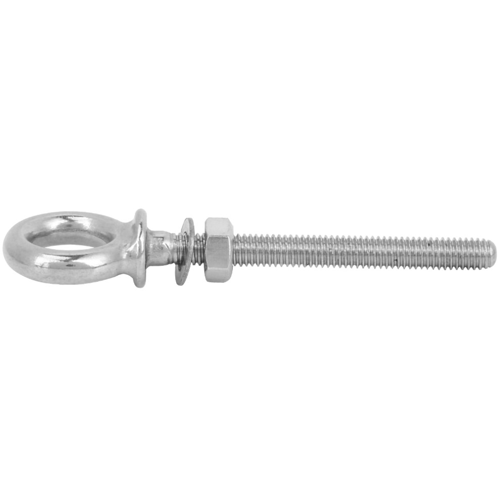 316 Stainless Steel M8 Long Eye Bolt Screw For Marine Cable Rope Zws6705-8 7671334750720