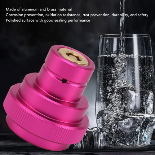 TR21-4 Purple Aluminum Brass CO2 Quick Adapter 53g 2