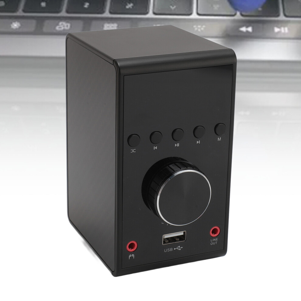 200W Bluetooth 5.0 Stereo Amplifier Wireless Receiver For Tv & Pc Black 6921334754633
