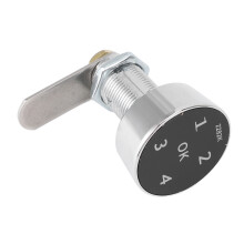 Serrure numérique en aluminium pour meuble, clavier 37,5 46 mm