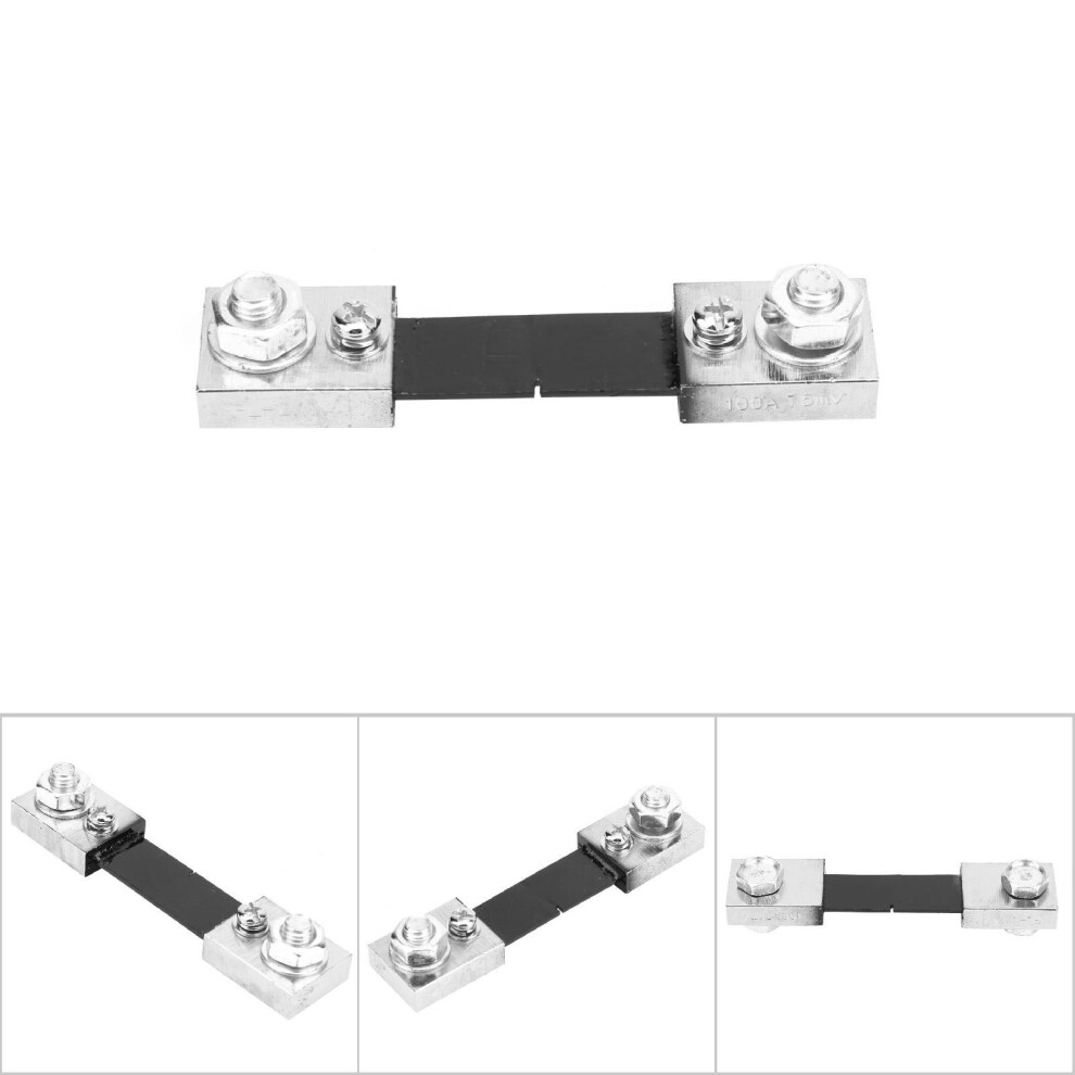 50A/100A Digital Ammeter Shunt Resistor 75Mv Fl-2 For High Current Measurement 4161334755953