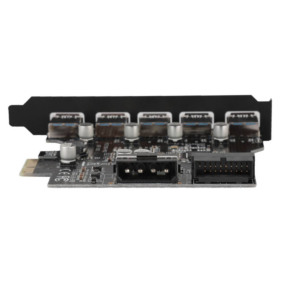 Pci-E 5-Port Usb 3.0 Expansion Card X1/X4/X8 Socket, 19Pin 6931334755509